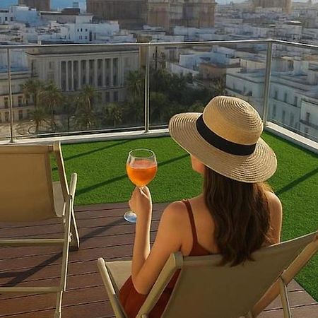 Skyline - Penthouse With 50M2 Private Terrace And Stunning Views Apartment Кадис Екстериор снимка